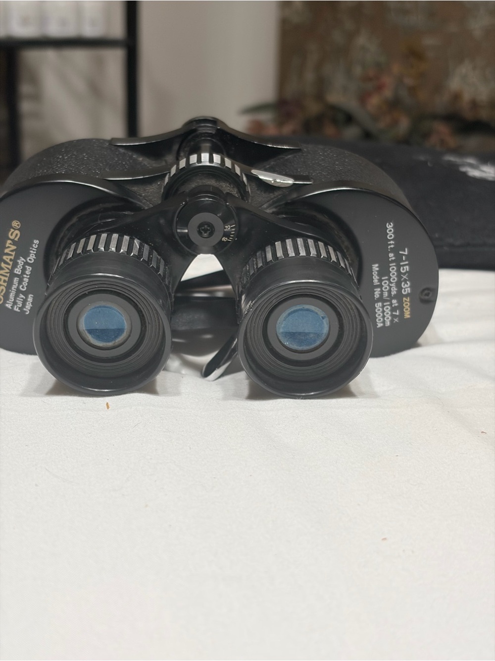 Bushman's 7-15x35 Black Binoculars with Variable Zoom